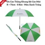 Ô Dù Cán Thẳng Khung Sắt In Logo R=75cm D035 1