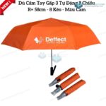 Ô Cầm Tay Gấp 3 Tự Động 2 Chiều R=58cm 8 Kèo D024 9