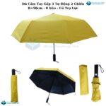 Ô dù gấp 3 tự động 2 chiều 8 kèo R=58cm